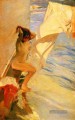 Antes Del Bano maler Joaquin Sorolla Nacktheit Impressionismus